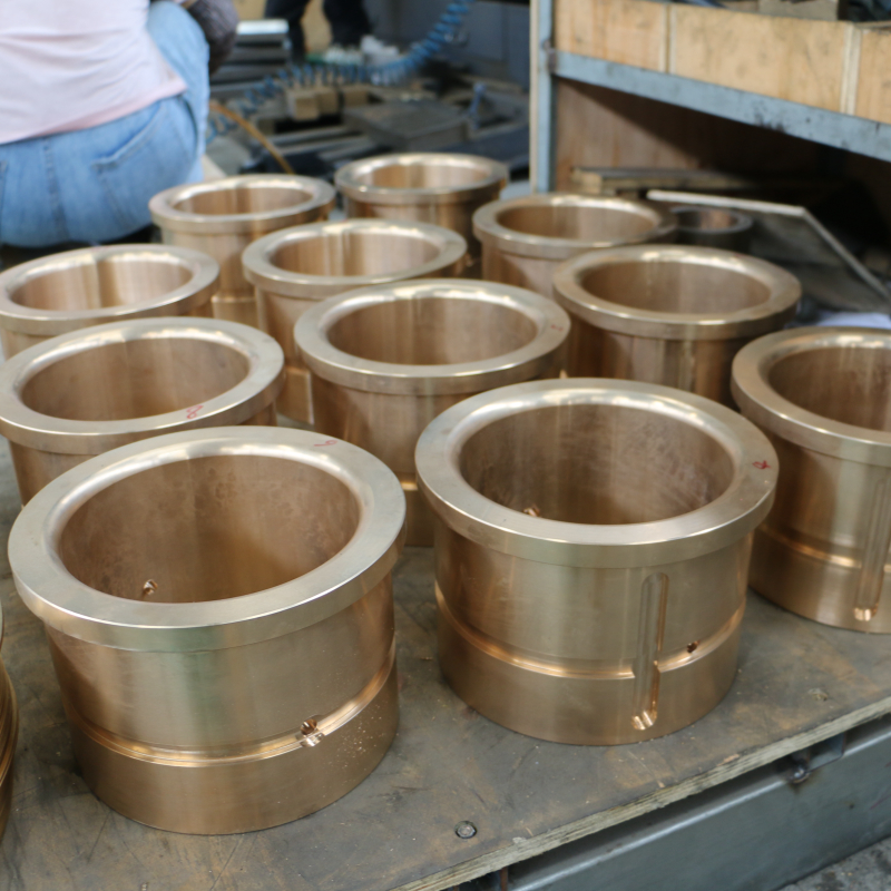 eccentric copper sleeve